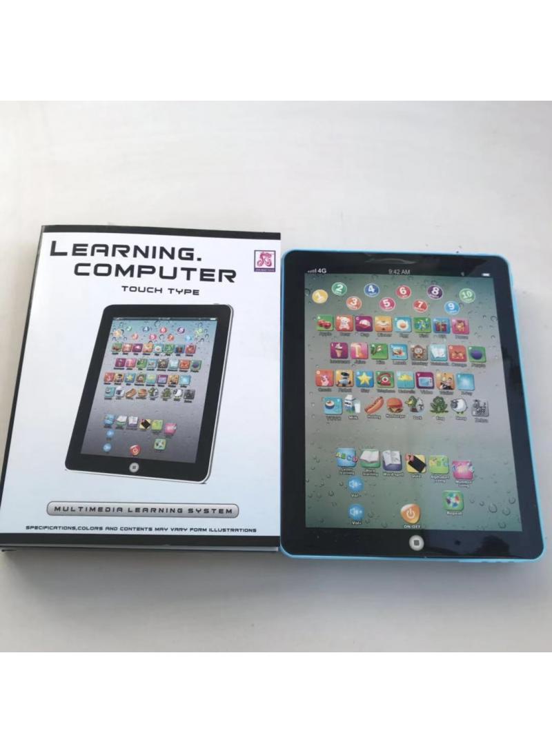English tablet learning machine Children's mini point reading machine Early education story machine kids toys without battery black pink 1Pcs  - Image 4