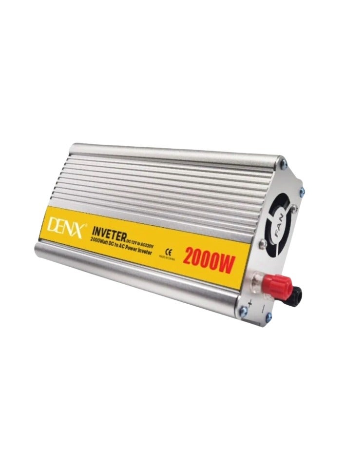 دينكس دينيكس محول طاقة كهرباء للسيارة من 12v الى 220v بقوة 2000 واط للسيارة - Image 2