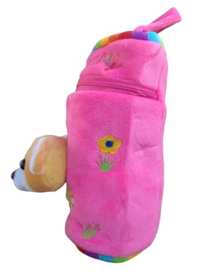 Lappu Baby Cute Velvet Milk Feeding Bottle Cover for 240ml, 250,ml, 260ml -Pack of 3 (Multicolor_6) - Image 5