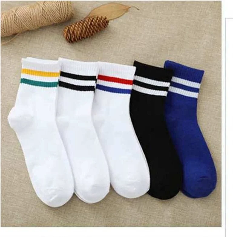 Bgk Unisex College Circle Patterned Socks 6 Pieces