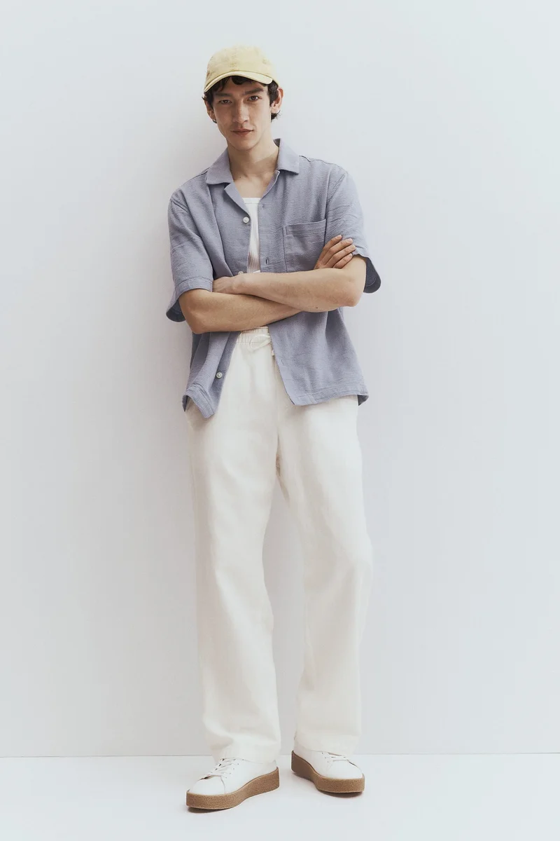 H&M Relaxed Fit Linen trousers