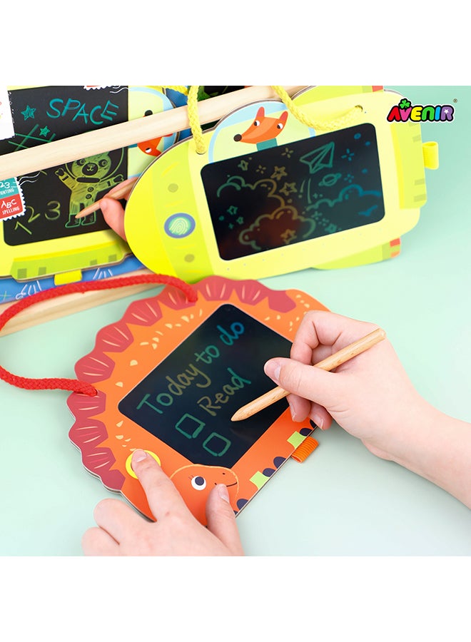 AVENIR LCD Artidoodle Board Dinosaur – Kids Drawing Tablet with Stylus | Erasable Doodle Pad, Eye Protection Screen, Travel-Friendly Writing Board for Boys & Girls - Image 5