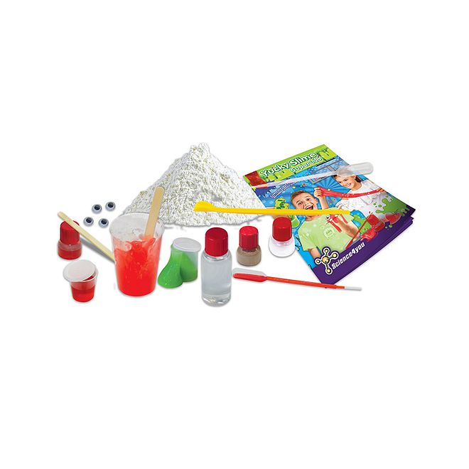SCIENCE FOR YOU Yucky Slime Super Lab Kit - Educational Science Toy for Kids 8 , 15 Experiments with Monster & Vomit Simulations - Image 2