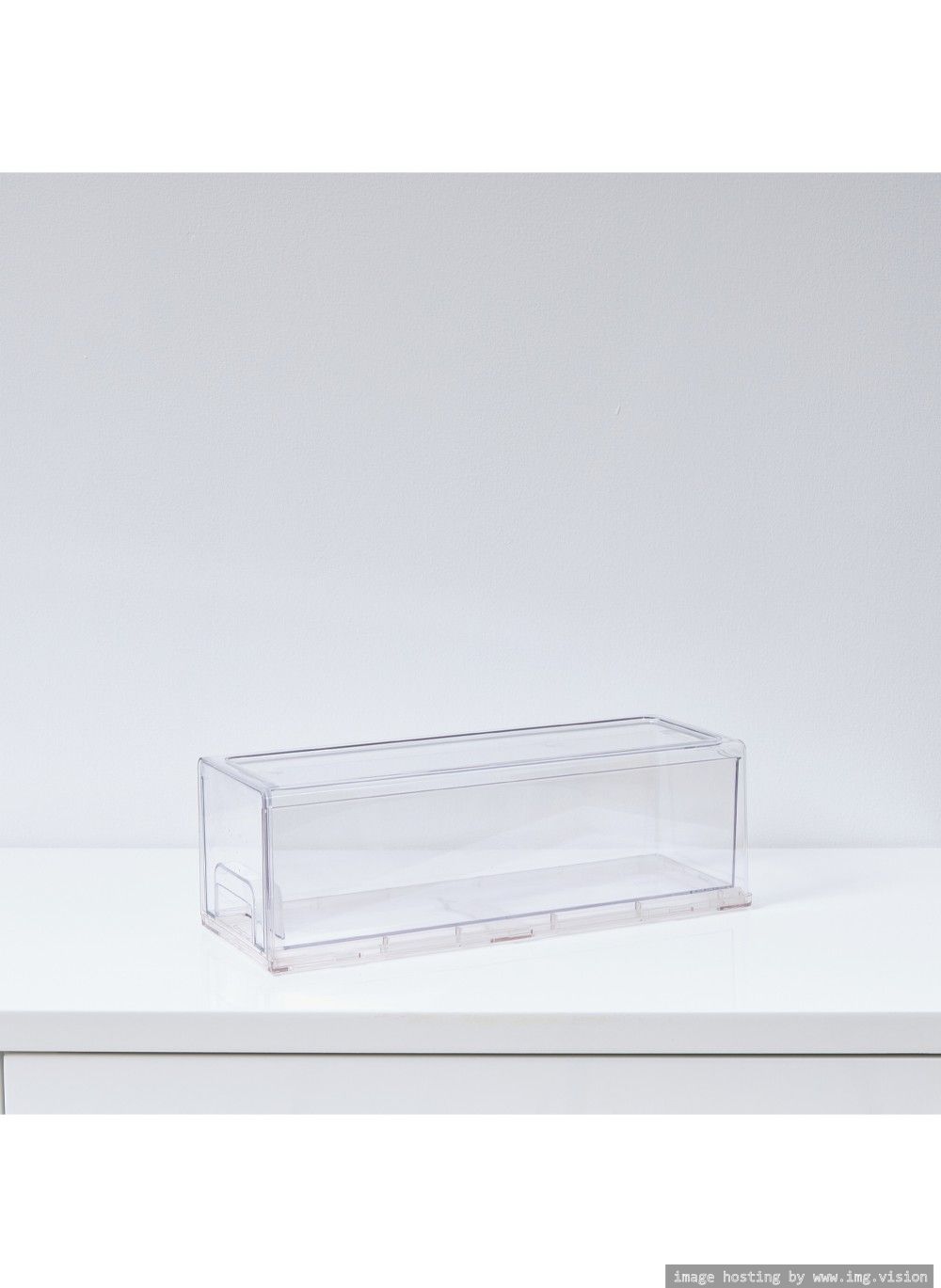 Homesmiths Stackable Storage Drawer Clear 33.7 x 12 x 11 cm Clear 0.5kg