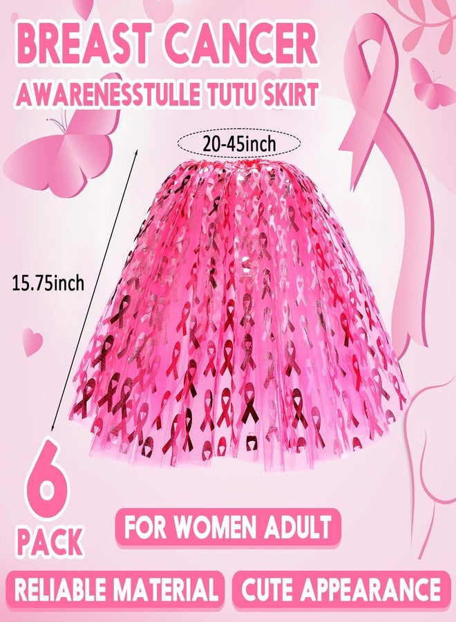 Skicuff مجموعة Skicuff من 12 قطعة من تنانير التوتو للتوعية بسرطان الثدي للنساء، دبابيس بروش على شكل شريط وردي، هدية مثالية للناجيات والمتطوعات والمشاركات في الفعاليات الخيرية والمناسبات العامة. - Image 2