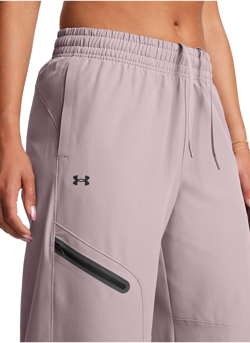 اندر ارمور Unstoppable Woven Wide Leg Pants