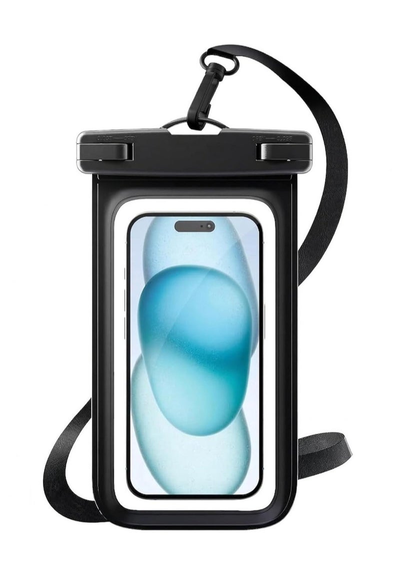 ACLIX Waterproof Phone Pouch, 1 Pack IPX8 Waterproof Phone Case for Swimming, Underwater Phone Case for iPhones, Samsung, Huawei, Honor and all Other SmartPhones - Image 1