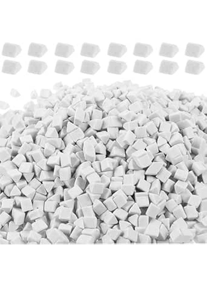 4mm Triangle Ceramic Polishing Media for Jewelry Craft Tumbling and Vibration Machines - Image 1