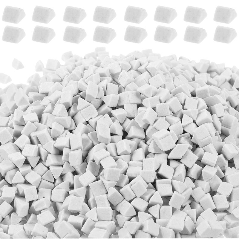 4mm Triangle Ceramic Polishing Media for Jewelry Craft Tumbling and Vibration Machines - Image 2