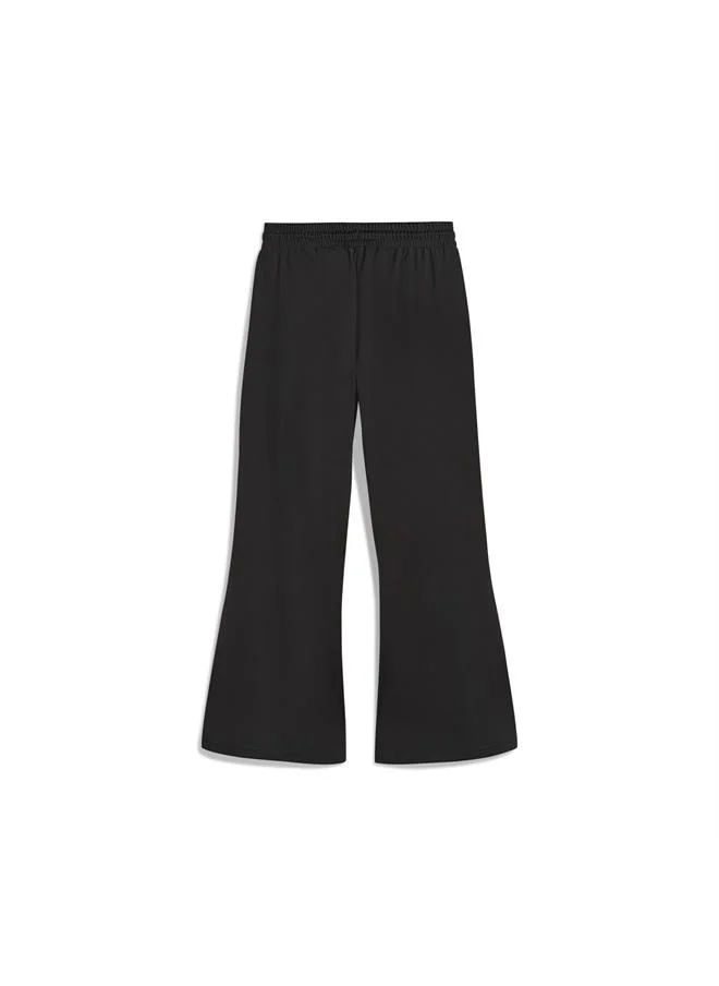 Puma PUMA Black Wardrobe Essentials Flared Pants Women for Women | Best Price UAE