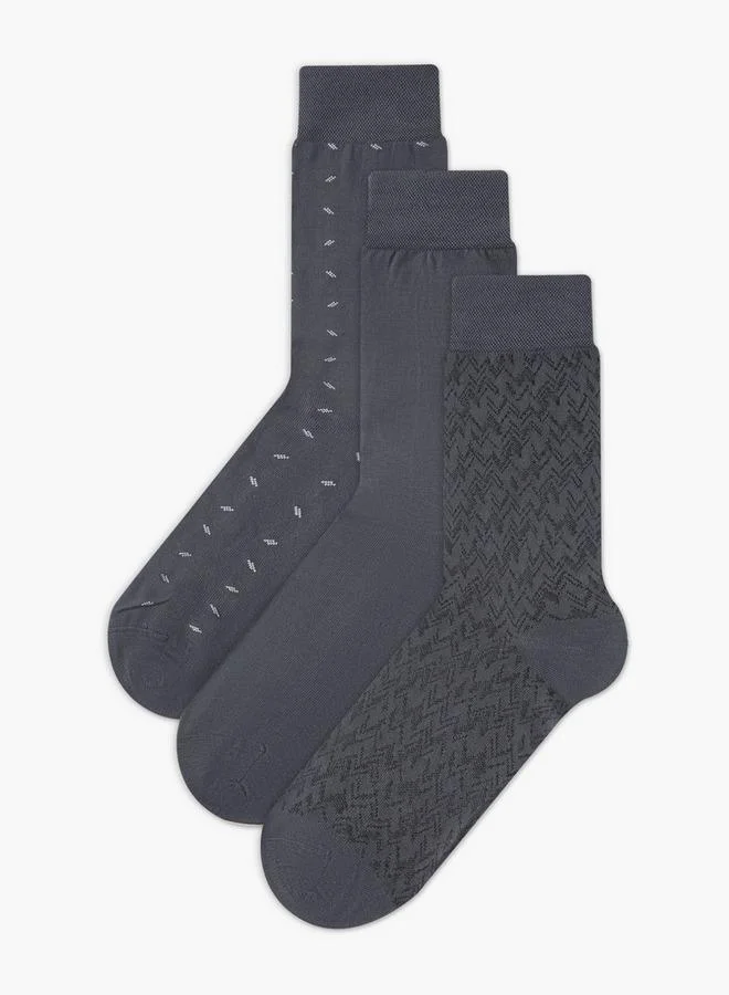 سبلاش فيڤ Men Socks Crew Length - Set of 3