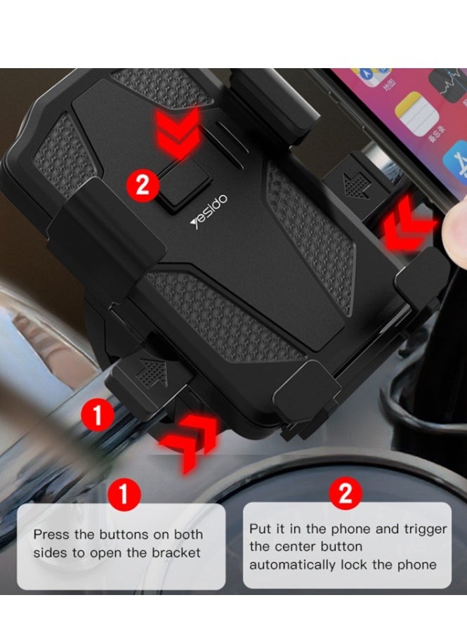 Yesido YESIDO C94 Adjustable Mount Cellphone Holder  - Image 3