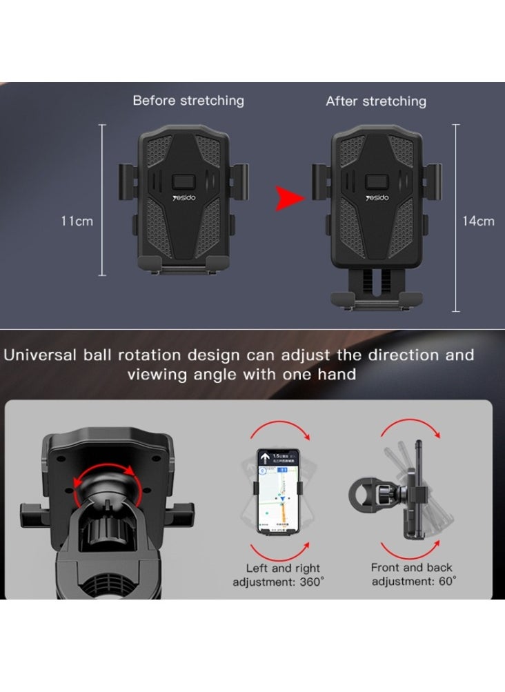 Yesido YESIDO C94 Adjustable Mount Cellphone Holder  - Image 5