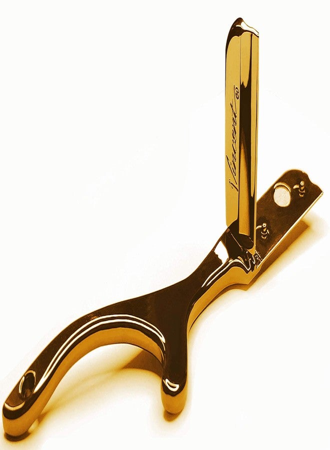 Vincent Weasel Razor in association with VanDaGoat (Gold -Left Handed - Image 1