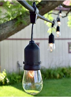 RATSAW Outdoor String Lights 10m Waterproof S14 LED String 10 Lights with Bulbs Grade Patio Lights Warm White  - Image 3