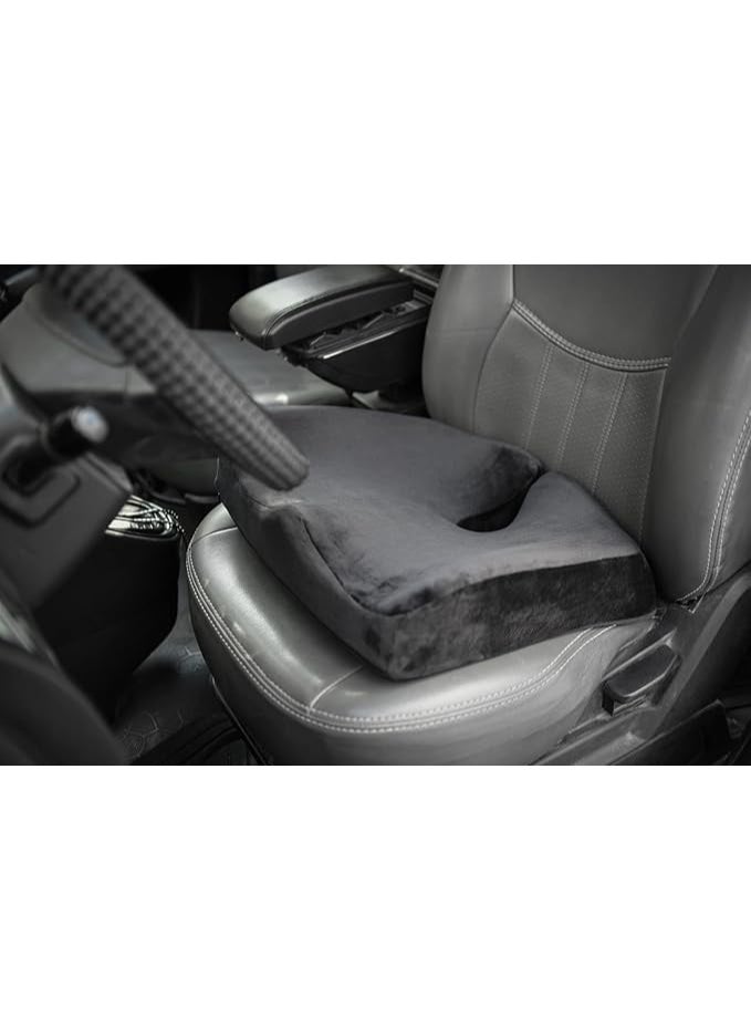 Memory Foam Seat Cushion – Ergonomic Tailbone & Lower Back Pressure Relief – Comfortable Support – Blue