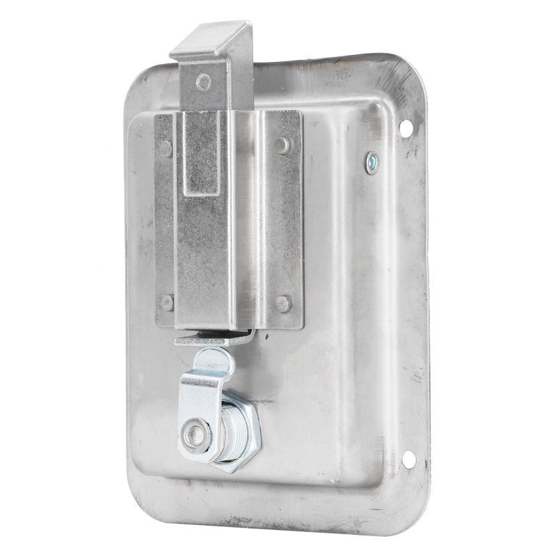 Tool Box Lock with 2 Keys Stainless Steel Paddle T Latch Embedded Lock for Cabinet Panel RV Storage Box TYFC02 - Image 1