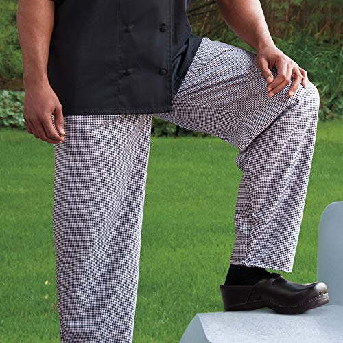 Uncommon Threads womens Baggy 2 Inch Chefs Pants, Chalk Stripe, Medium US - Image 3