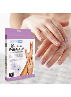 PARAFFIN WAX WORKS Paraffin Wax Works 10-Minute Paraffin Hand Treatment, Relaxing Lavender, Spa and Home Treatment Gloves, One-Pair  - Image 4