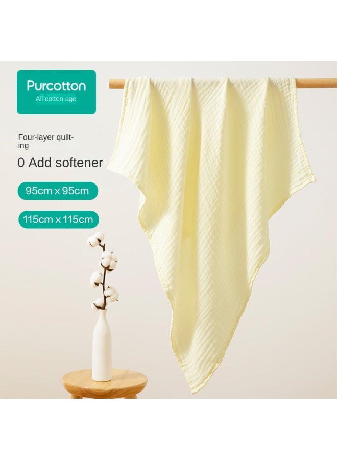 purcotton Multi-purpose Towel】soft And Absorbent Large Gauze Bath Towel For Newborns And Children - Image 3