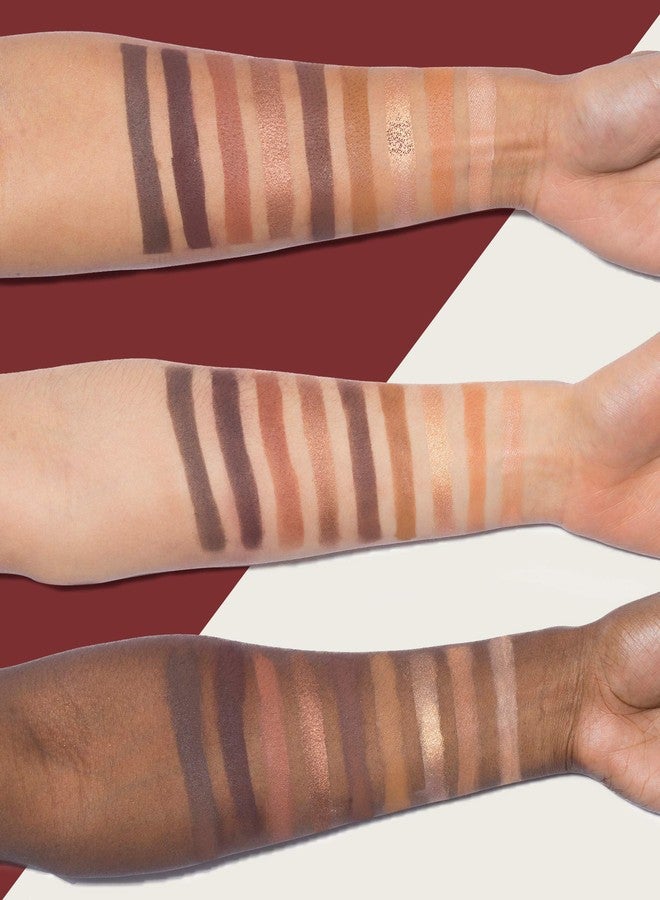 Mented Cosmetics Eyeshadow Palette Nude and Dark Eyeshadows, Vegan, Paraben-Free Cruelty-Free Makeup, Made in USA, Neutral and Dark Glam Eyeshadow, 16.38g/0.58oz, 9 Pan, Everyday - Image 5