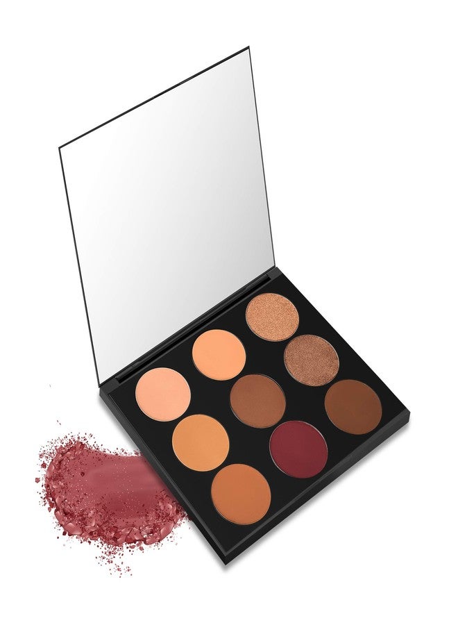Mented Cosmetics Eyeshadow Palette Nude and Dark Eyeshadows, Vegan, Paraben-Free Cruelty-Free Makeup, Made in USA, Neutral and Dark Glam Eyeshadow, 16.38g/0.58oz, 9 Pan, Everyday - Image 1