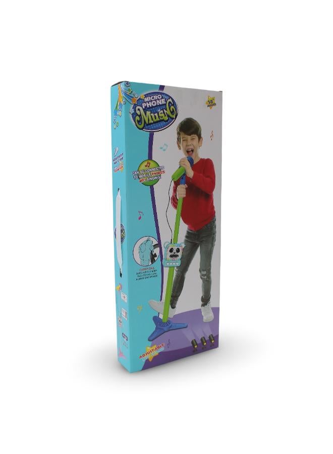 أوكو ميكروفون وحامل - أزرق - Image 1