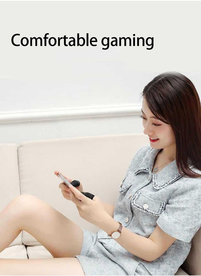 4Pcs PUBG Triggers Gamepad PUBG Assistant Mobile Game Triggers, PUBG Game Triggers for iPhone and Android Phones with Two Finger Sleeves,Lmprove Your Game Strength!