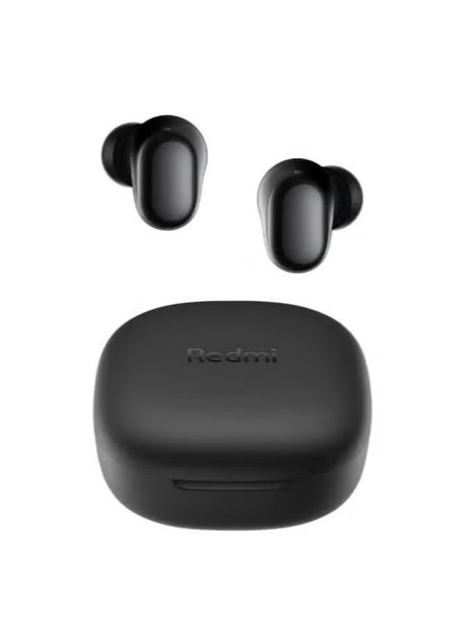 TIGER Xiaomi Redmi Buds 6 Play | 10mm Dynamic Driver | AI Noise Reduction || Up to 36-Hour Battery Life | Bluetooth® 5.4 | Touch Control - Global Version - Black  - Image 1