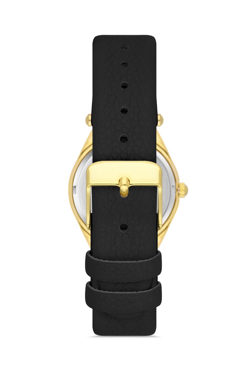 OMAX Women’s Wrist-Watch | Analog | Leather Strap | Elegant Design - Image 3