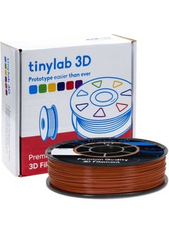 Tinylab 3D 1.75 mm Pla Filament Brown Wood  - Image 1