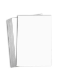 Hamilco White Cardstock Thick 11X17 Paper Heavy Weight 100 Lb Cover Card Stock 50 Pack  - Image 1