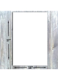 Hamilco White Cardstock Thick 11X17 Paper Heavy Weight 100 Lb Cover Card Stock 50 Pack  - Image 4
