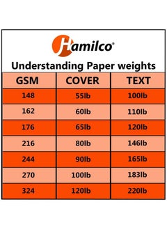 Hamilco White Cardstock Thick 11X17 Paper Heavy Weight 100 Lb Cover Card Stock 50 Pack  - Image 5