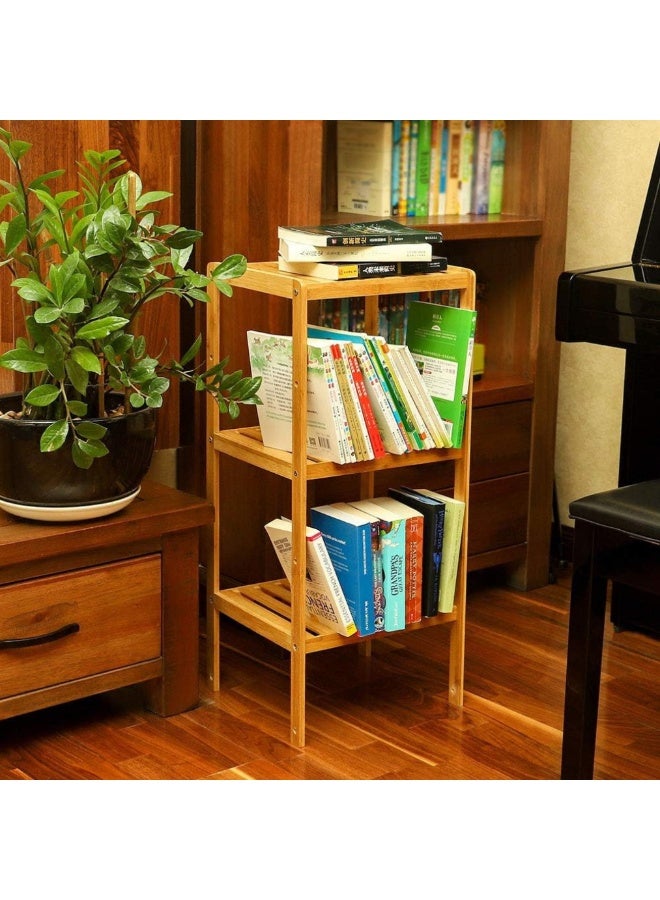 PixelsFurniture 100% Bamboo Shelf from Pixels Furniture, featuring 3 storage tiers, a multifunctional storage rack - Image 4