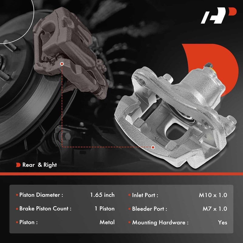 A-Premium Disc Brake Caliper Assembly for Lexus and Toyota - Image 2