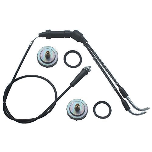 KIPA Throttle Cable kit For YAMAHA YFZ350 Banshee 350 YFZ 350 ATV 1987-2006 with carbureotor Mounting Top Cap screw - Image 1