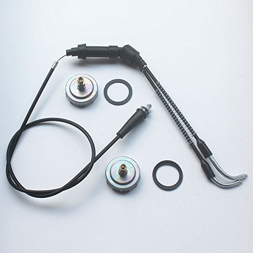 KIPA Throttle Cable kit For YAMAHA YFZ350 Banshee 350 YFZ 350 ATV 1987-2006 with carbureotor Mounting Top Cap screw - Image 3