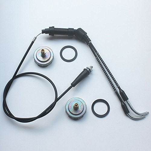 KIPA Throttle Cable kit For YAMAHA YFZ350 Banshee 350 YFZ 350 ATV 1987-2006 with carbureotor Mounting Top Cap screw - Image 2