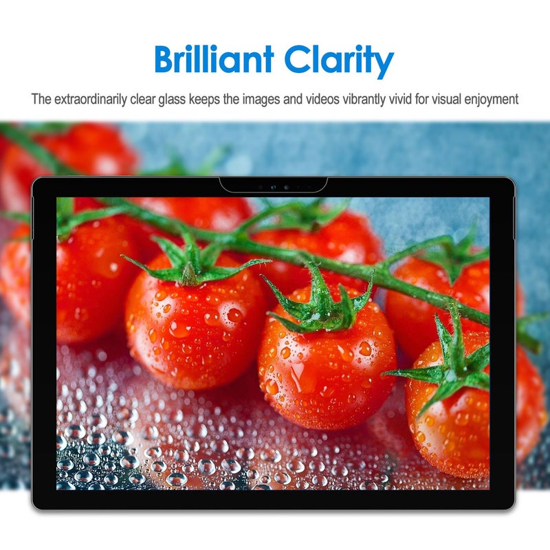 JETech Screen Protector for Microsoft Surface Pro 6/5/4, Tempered Glass Film - Image 5