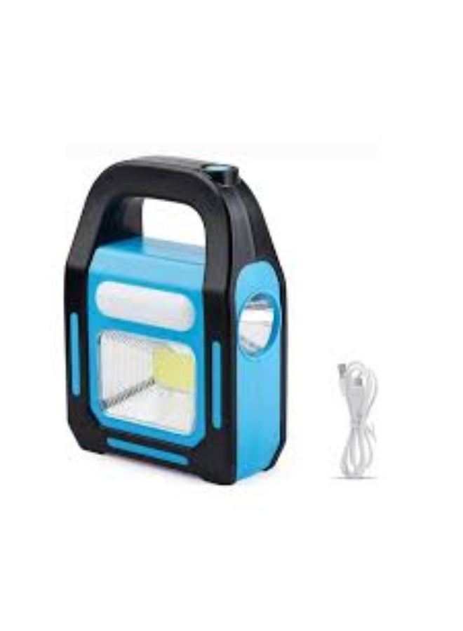 Portable LED Work Light with Dual Lighting Modes - Camping Lantern for Outdoor Activities - Green and Blue Available - Image 4