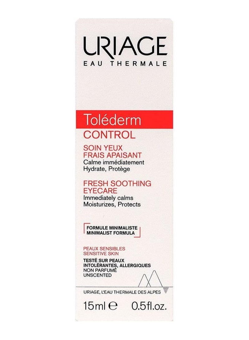 Uriage توليدرم كنترول فريش لتهدئة العيون - 15 مل - Image 2