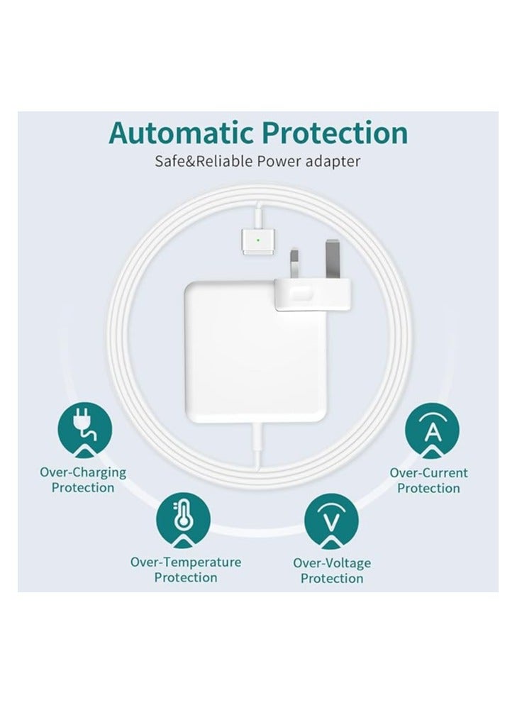 Terabyte 85W Replacement Charger 85W T-Tip power adapter compatible with MacBook Pro 13-inch, 15-inch, and 17-inch Mac Book Air models 11-inch and 13-inch. Released Models in 2012, 2013, 2014, and 2015.  - Image 5