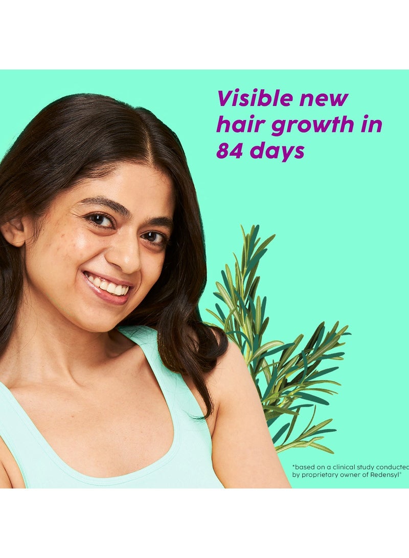 PLIX THE PLANT FIX Rosemary Hair Growth Serum with 3% Redensyl, 4% AnaGain and 3% Baicapil that Stimulates Hair Growth, Increase Hair Density Thickens Hair For Men And Women, 30ml - Image 4