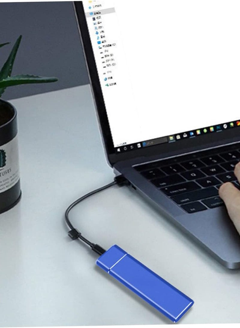 External Hard Drive, 2TB Large Capacity External USB3.0Type-C Hard Drive Storage, Compatible for PC, Desktop, Laptop, Harddrive - Image 3