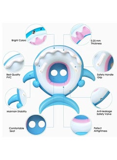 Generic Baby Swimming Ring Inflatable,Kids Toddler Infant Swimming Float Pool Floaties Pool Ring with Seat Summer Outdoor Water Bath Toys Suitable for 1-6 Year Old Baby  - Image 5