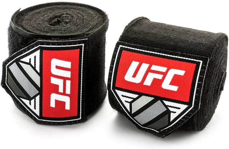 Ufc أربطة يد يونيكس من UFC، مقاس واحد، أسود - Image 1