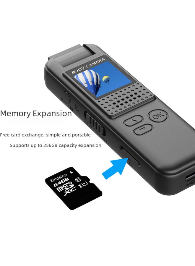 Neutral Intelligent Hd Camera Law Enforcement Recorder Conference Noise Reduction Recorder Outdoor Night Vision Sports Camera - Image 3