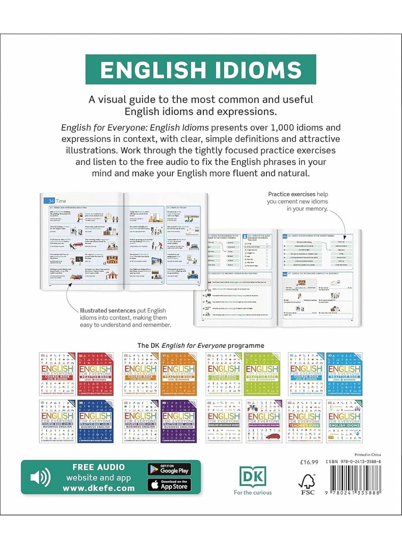 English for Everyone English Idioms: Learn and practise common idioms and expressions (DK English for Everyone) - Image 2