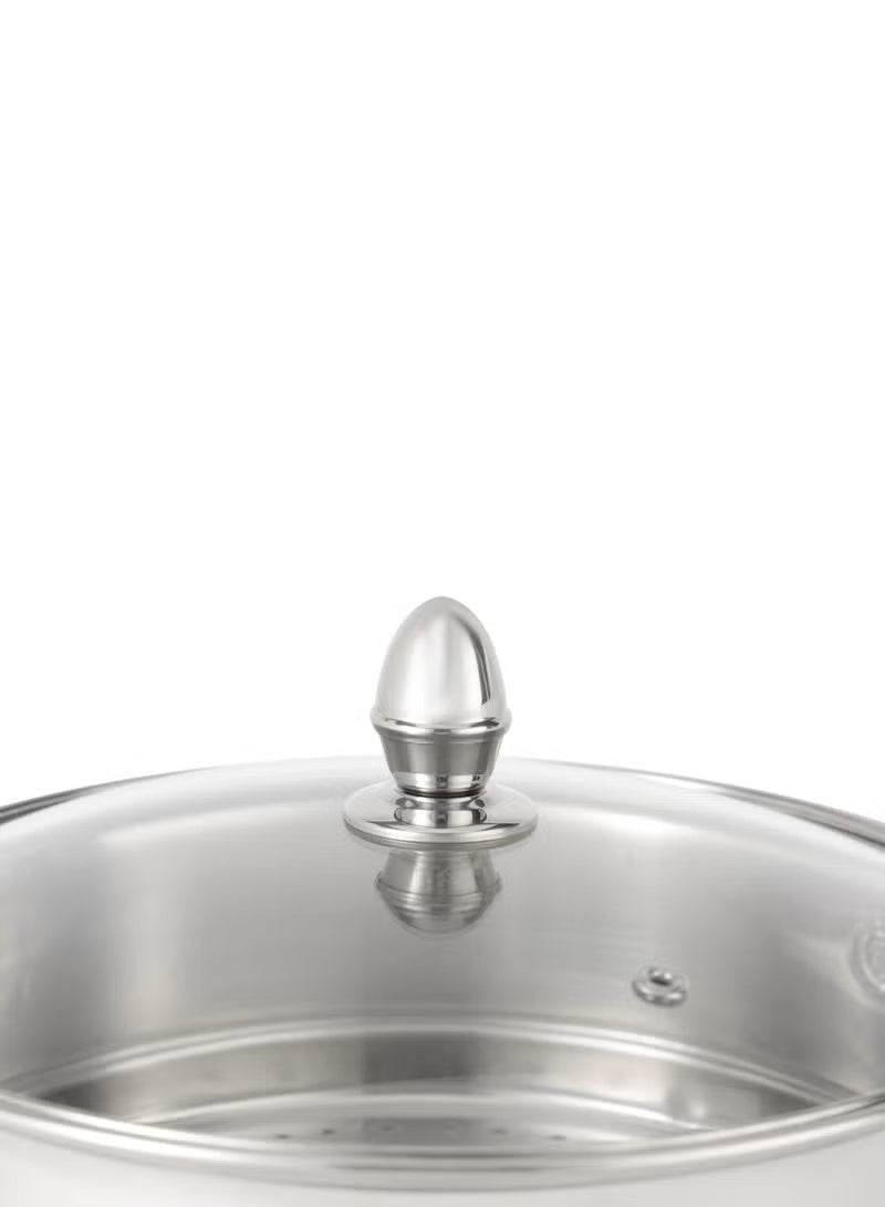 PROMASS 2 Layer Stainless Steel Steamer Pot 22cm - Image 3